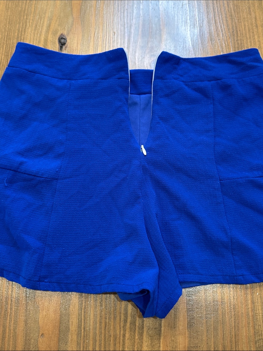 Cake Royal Blue High-Waist Lined Shorts - Picture 5 of 7
